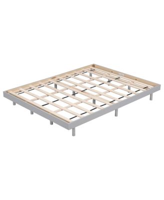 Modern Design Queen Floating Platform Bed Frame