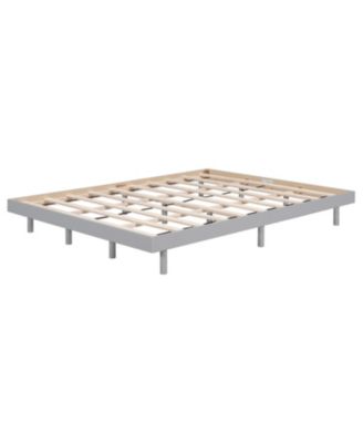 Modern Design Queen Floating Platform Bed Frame