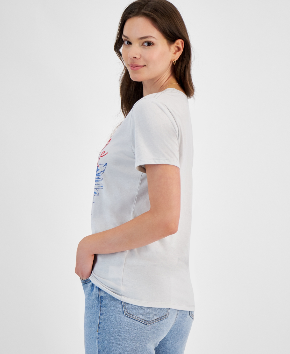 Rebellious One Juniors' Nashville Graphic T-Shirt