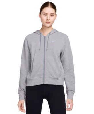 Nike - Women's Dri-FIT One French Terry Full-Zip Hoodie