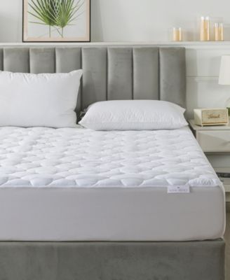 300 Thread Count Cotton Waterproof Stain Resistant Mattress Pad, Queen