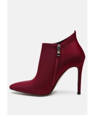 MELBA Womens Pointed Toe Stiletto Boot
