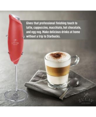 One-Touch Handheld Milk Frother – Easy Use Foam Maker