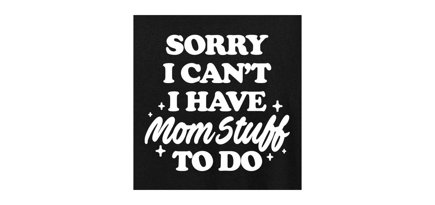 Mom Stuff To Do Plus Size Graphic T-Shirt