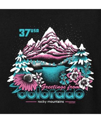 USPS Colorado Stamp Plus Size Graphic T-Shirt