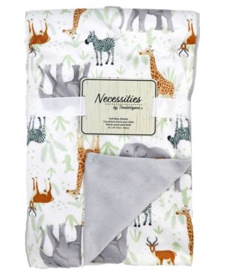 Baby Boys and Baby Girls 2 Layer Minky Blanket