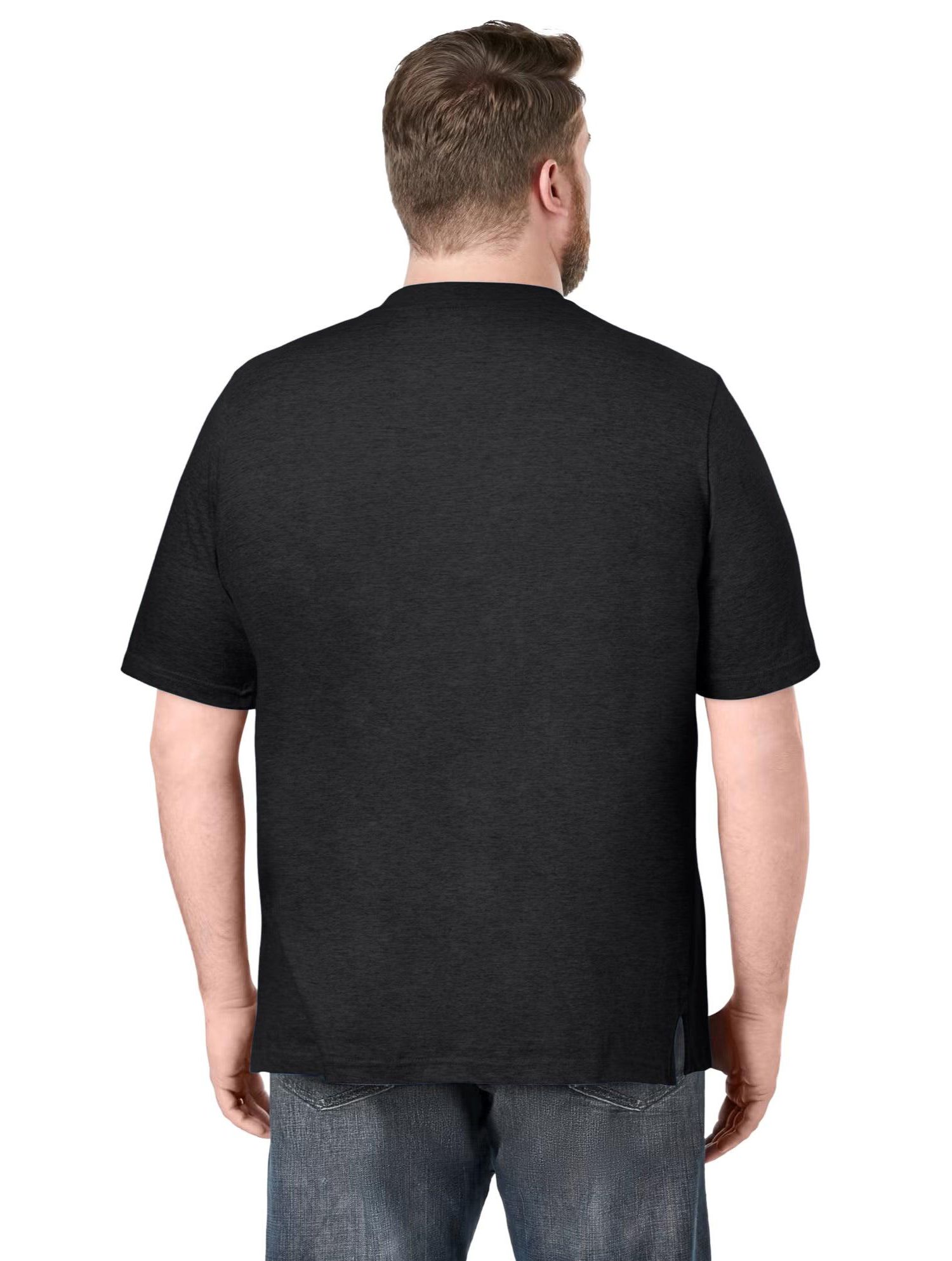 Men's Shrink-Less Lightweight Henley T-Shirt