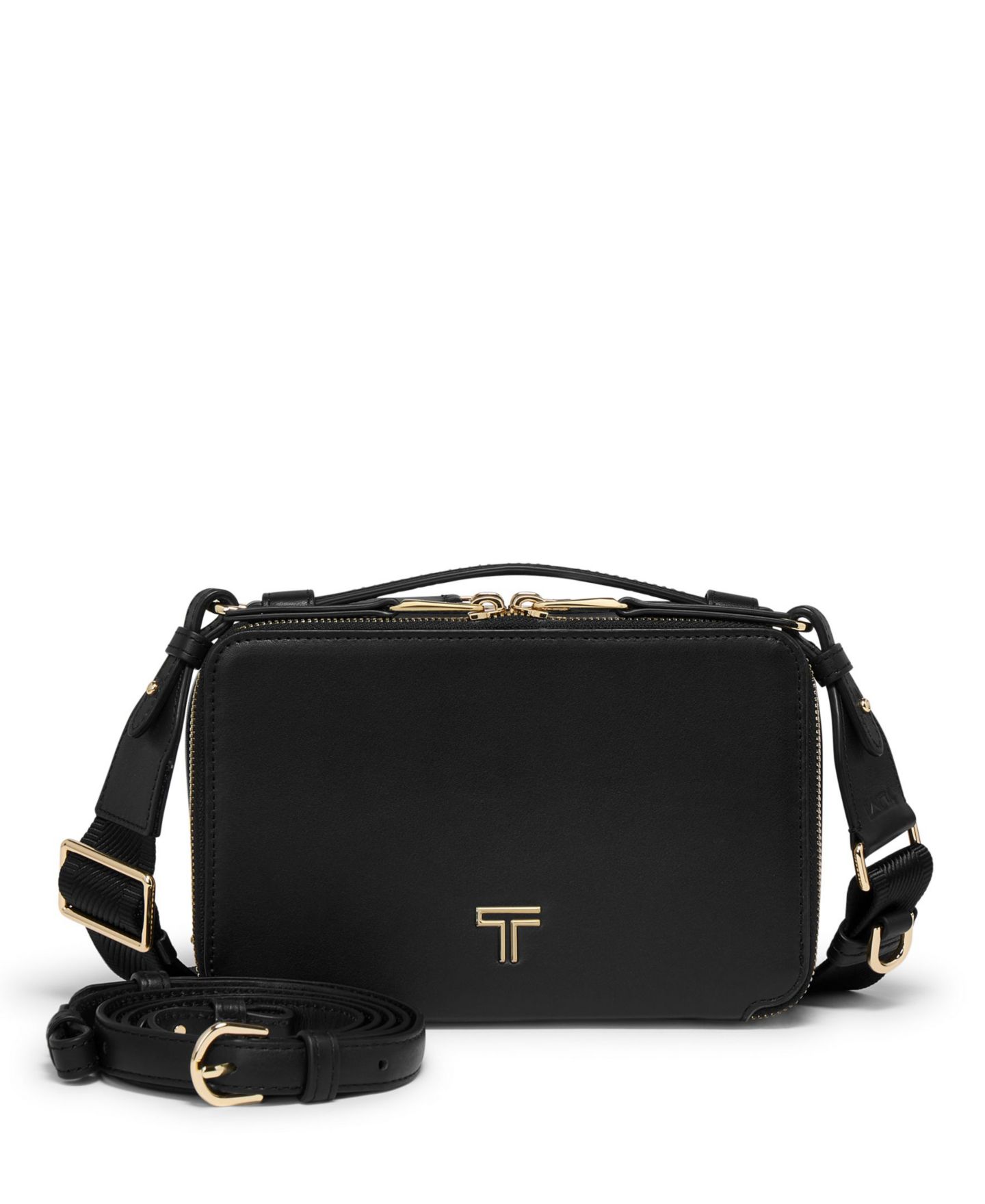 Сумка Tumi Voyageur Myla Crossbody, цвет: Чёрный / Светлый золотой — фото 7