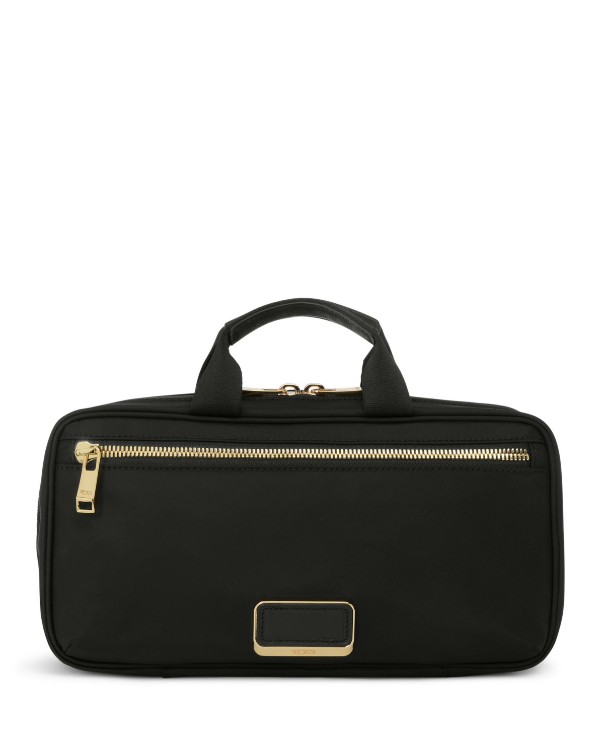 Voyageur Small Madeline Cosmetic - Black/gold