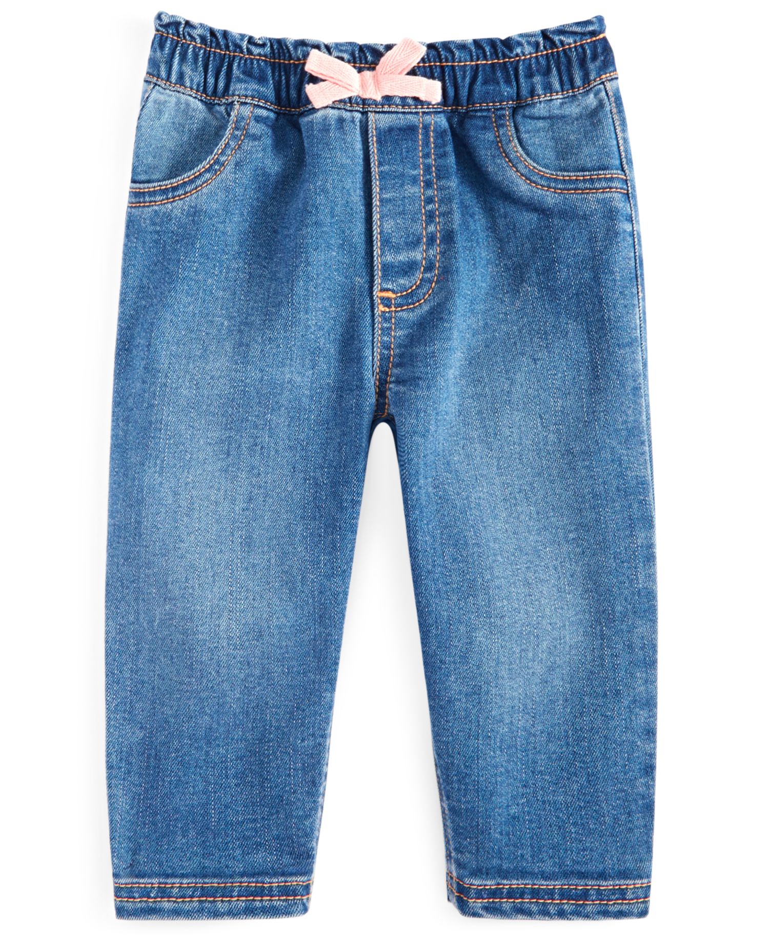 Baby Girls 3M-24M Mix and Match Bow Jeans