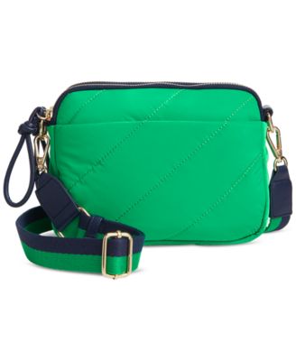 Teal on sale Nylon Padded crossbody