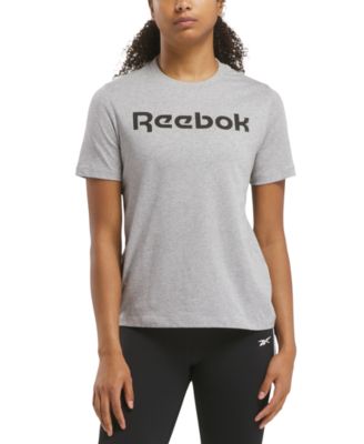 Reebok - Women's Read Logo Graphic Print Cotton T-Shirt