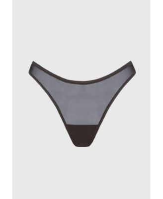 Women's Plus Size The Thong - Mesh