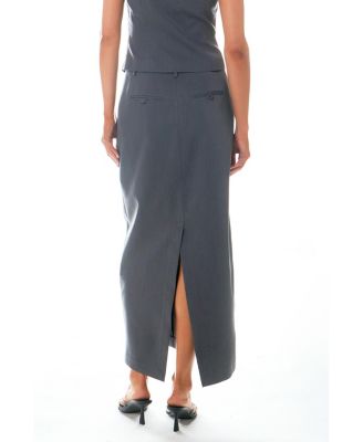 Women's Mid-Waisted Maxi Skirt