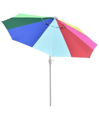 10ft UV50+ Universal Replacement Umbrella Canopy Outdoor Beach Parasol Top Cover
