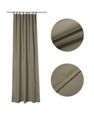 54"x96" Outdoor Curtain Panel Tab Top Drape UV30+ Pergola Porch Garden 4 Pack