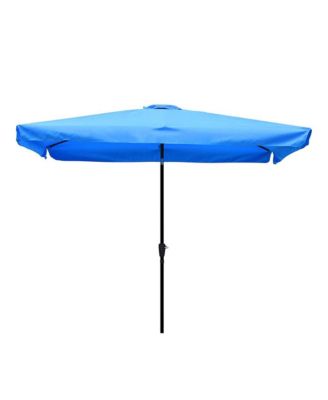 Patio Rectangle Umbrella Canopy Replacement Parasol Sunshade Cover f/ 6.5x10 ft Umbrella