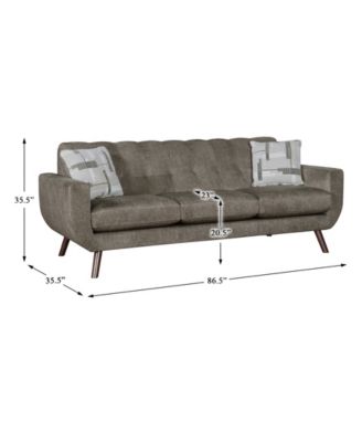 White Label Lafael 87" Sofa