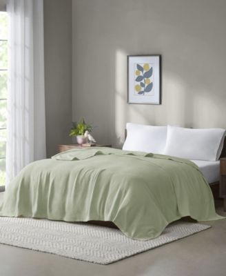 Freshspun Basketweave Cotton Blanket, King