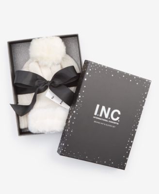 NWT INC INTERNATIONAL CONCEPTS EMBELLISHED HAT & GLOVES selling BOXED SET