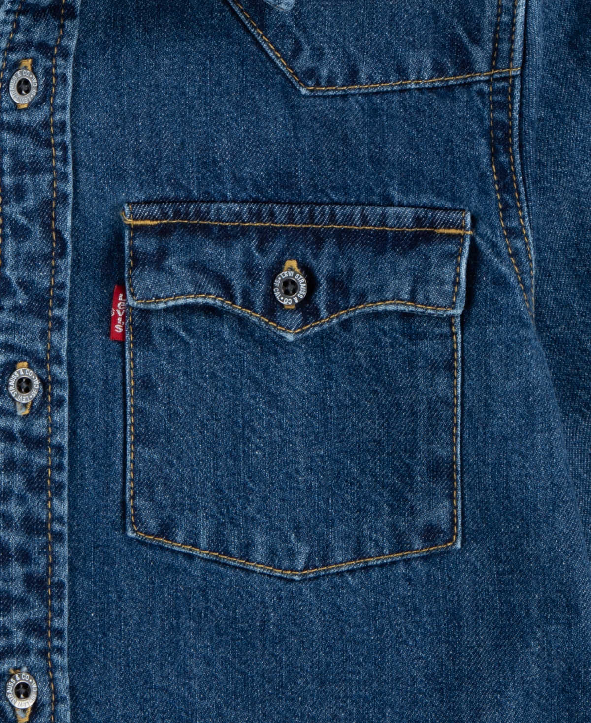 Levi's Big Boys New Barstow Western Shirt