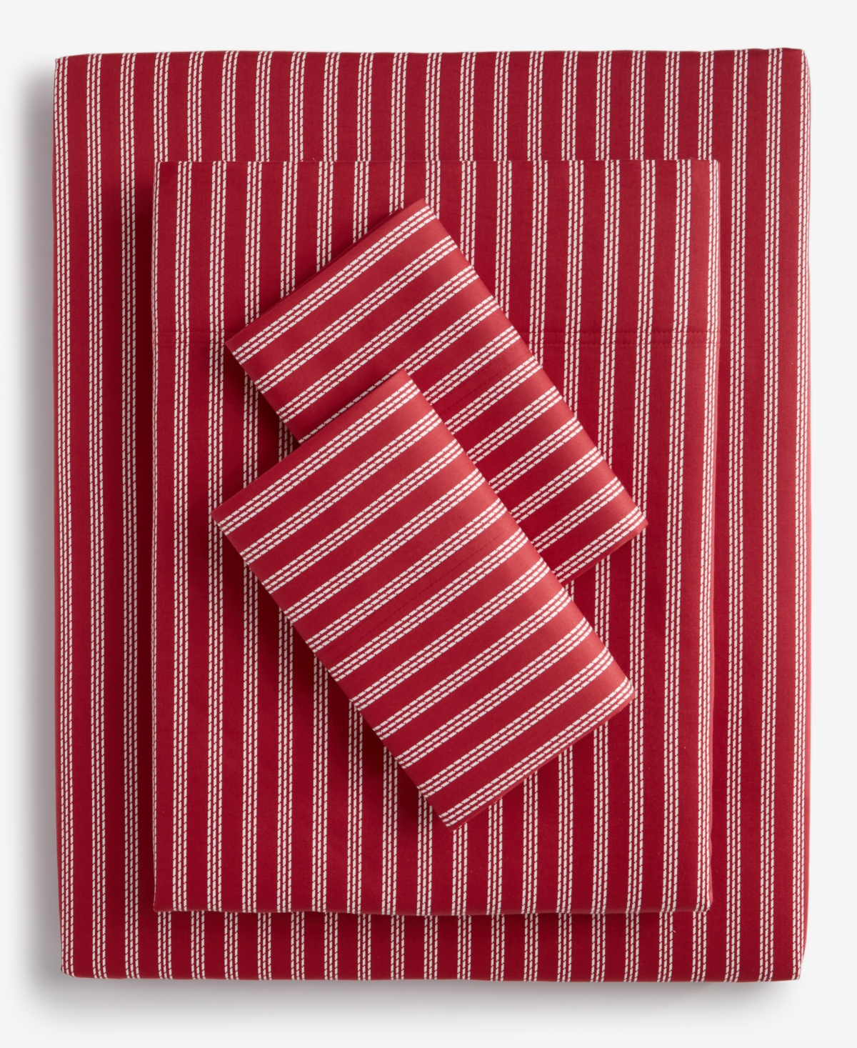 Charter Club Damask Designs 550 Thread Count Holiday Cotton 4-Pc. Set, Queen, Exclusively at Macy's