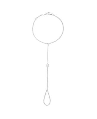 Single Drop Hand Chain - Macy's