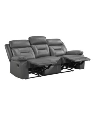 White Label Corvallis 87" Double Reclining Sofa