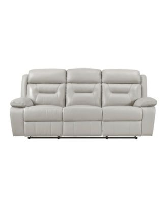 White Label Corvallis 87" Double Reclining Sofa