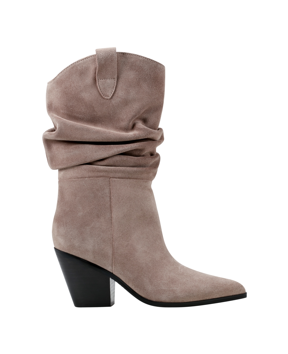 Marc Fisher Ltd Women's Myleea Slouchy Pointy Toe Dress Boots