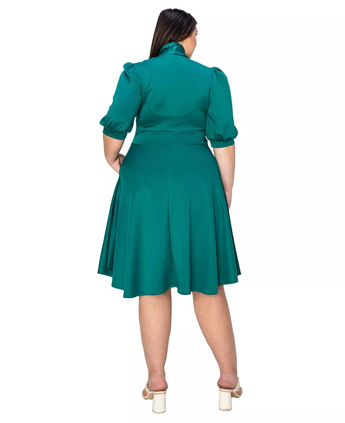 Plus Size Carina Donna Pocket Dress - thumbnail 8