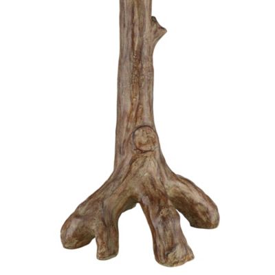 Forrest Sequoia Tree Rustic Country Cottage Floor Lamp 61" Tall Faux Wood Brown Wicker Drum Shade for Living Room Bedroom Office House