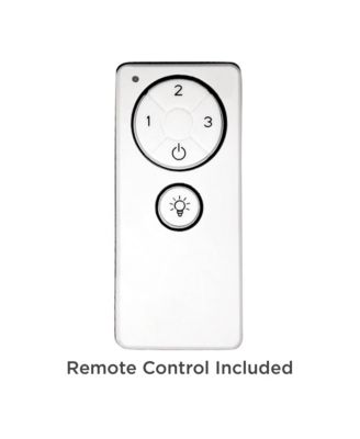 52" Elite Modern Light LED Remote Control Hugger Indoor Ceiling Fan