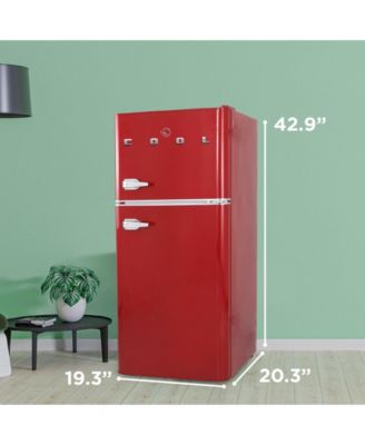 4.5 Cu. Ft. Refrigerator with Freezer, Red
