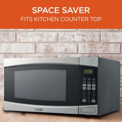 Stainless Steel Countertop Microwave Oven