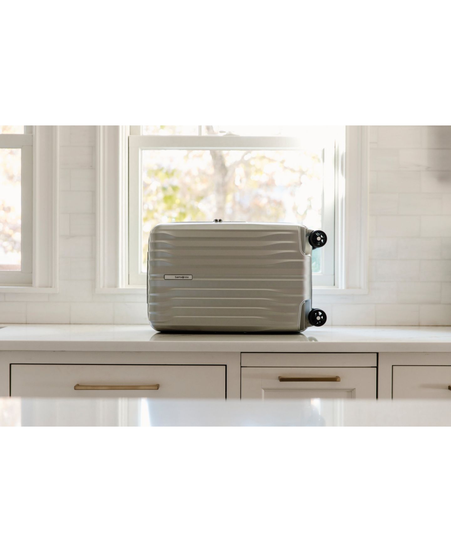 Чемодан Samsonite Uplift Hardside Carry-On Spinner, цвет: Синий — фото 15