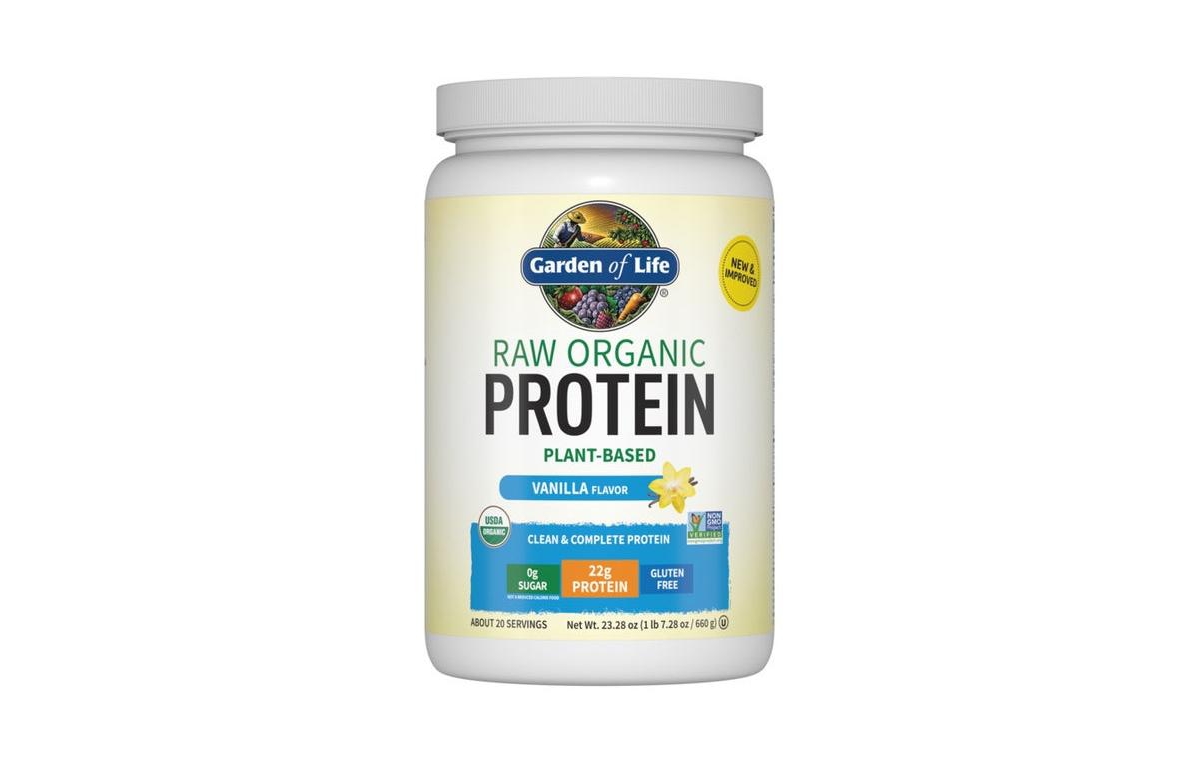 Garden of Life Raw Organic Protein Powder - Vanilla, 631 g