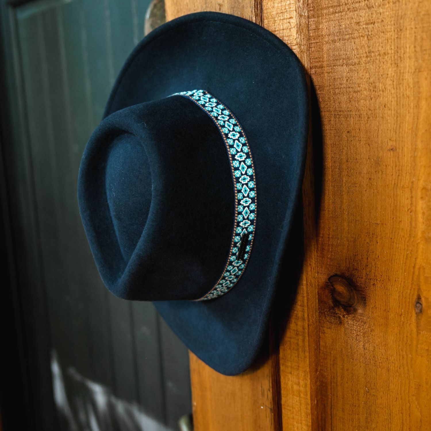 Unisex Rogue Woven Band Wool Felt Hat