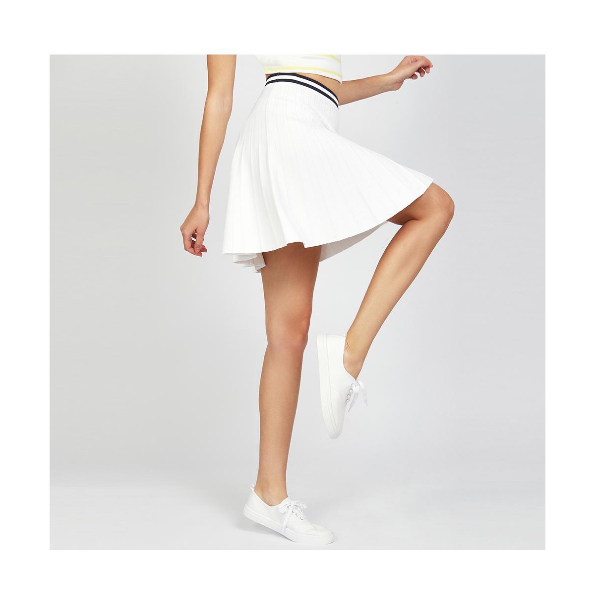 525 Women's Larissa Stripe Wait Pleated Tennis Skirt