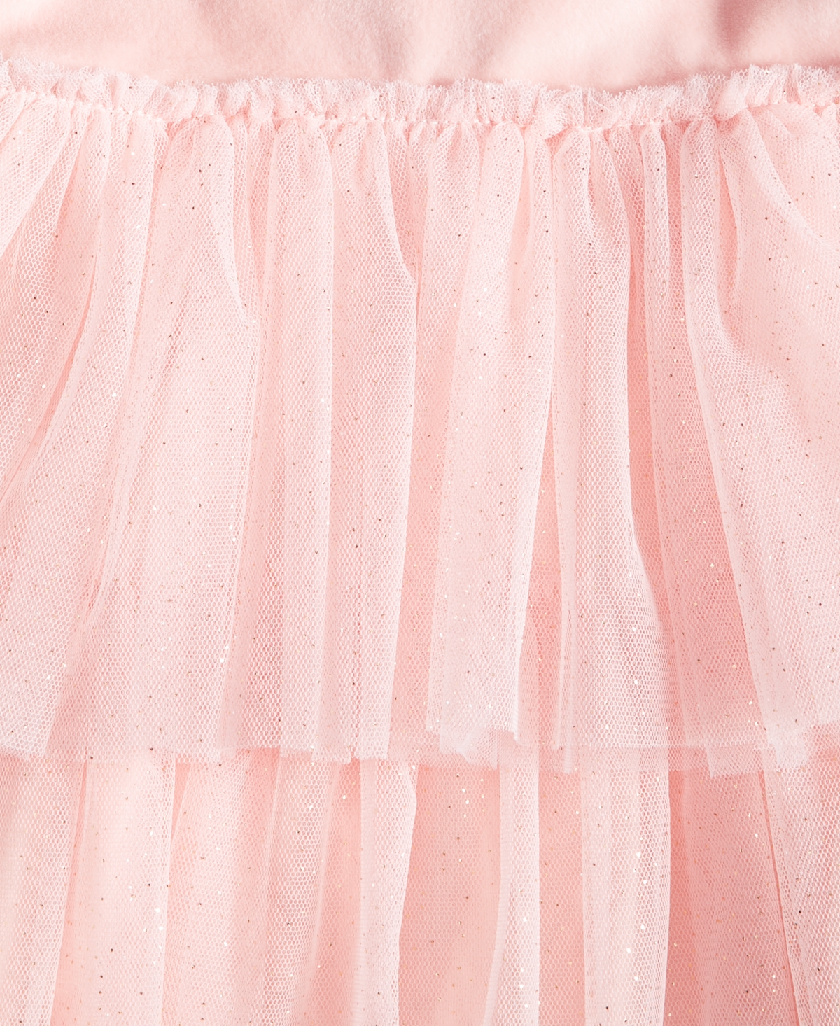 First Impressions Baby Girls Velour Tulle Bodysuit Dress, Created for Macy's