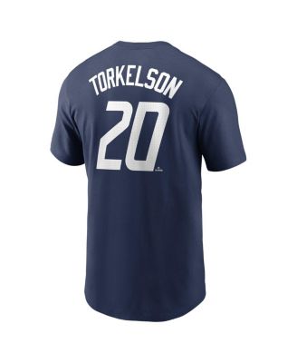 Men's Spencer Torkelson Navy Detroit Tigers 2024 City Connect Fuse Name Number T-Shirt