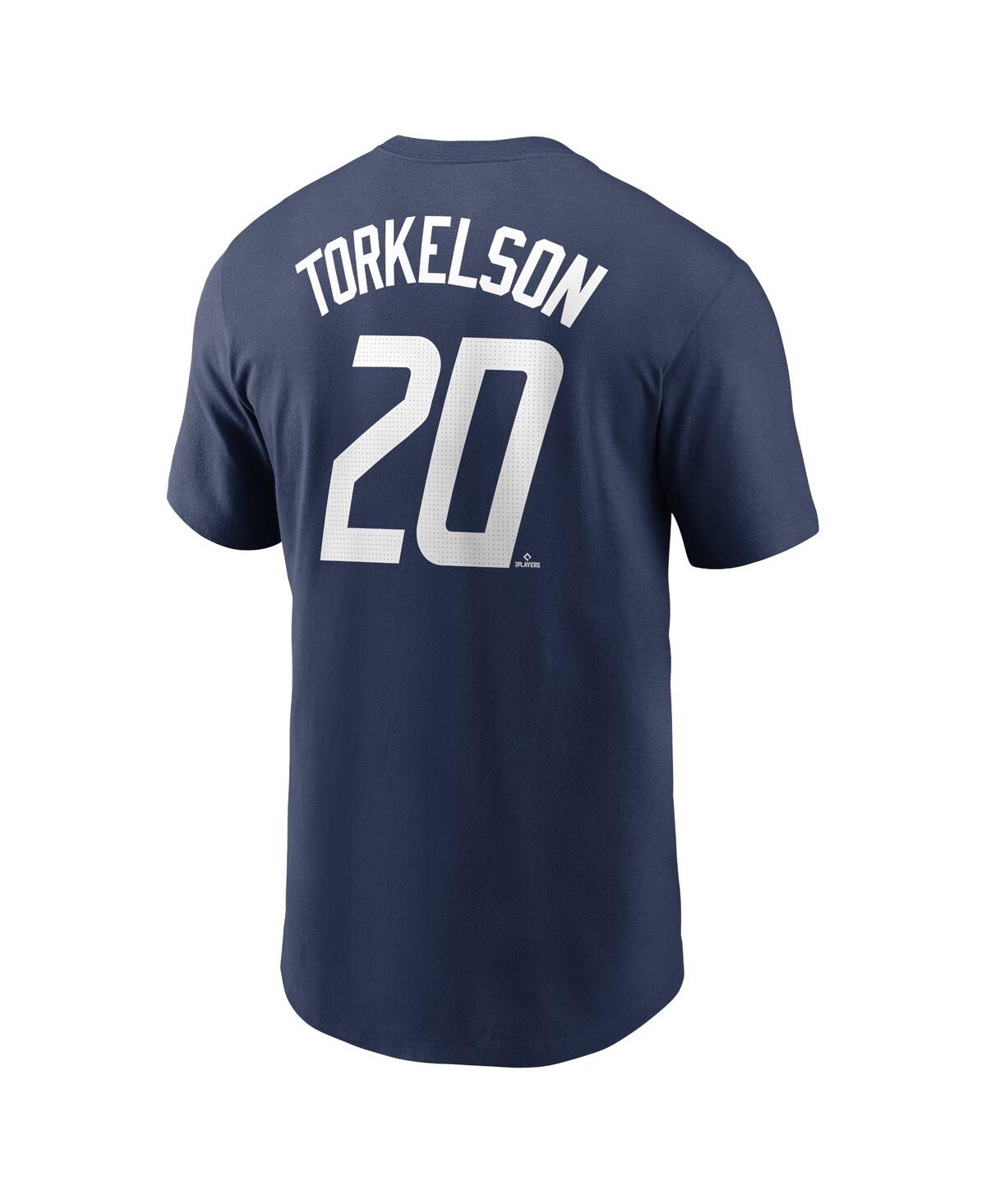 Nike Men's Spencer TorkelsonDetroit Tigers 2024 City Connect Fuse Name Number T-Shirt - Navy