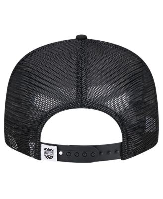 Men's Black Sacramento Kings Evergreen 9FIFTY Trucker Snapback Hat