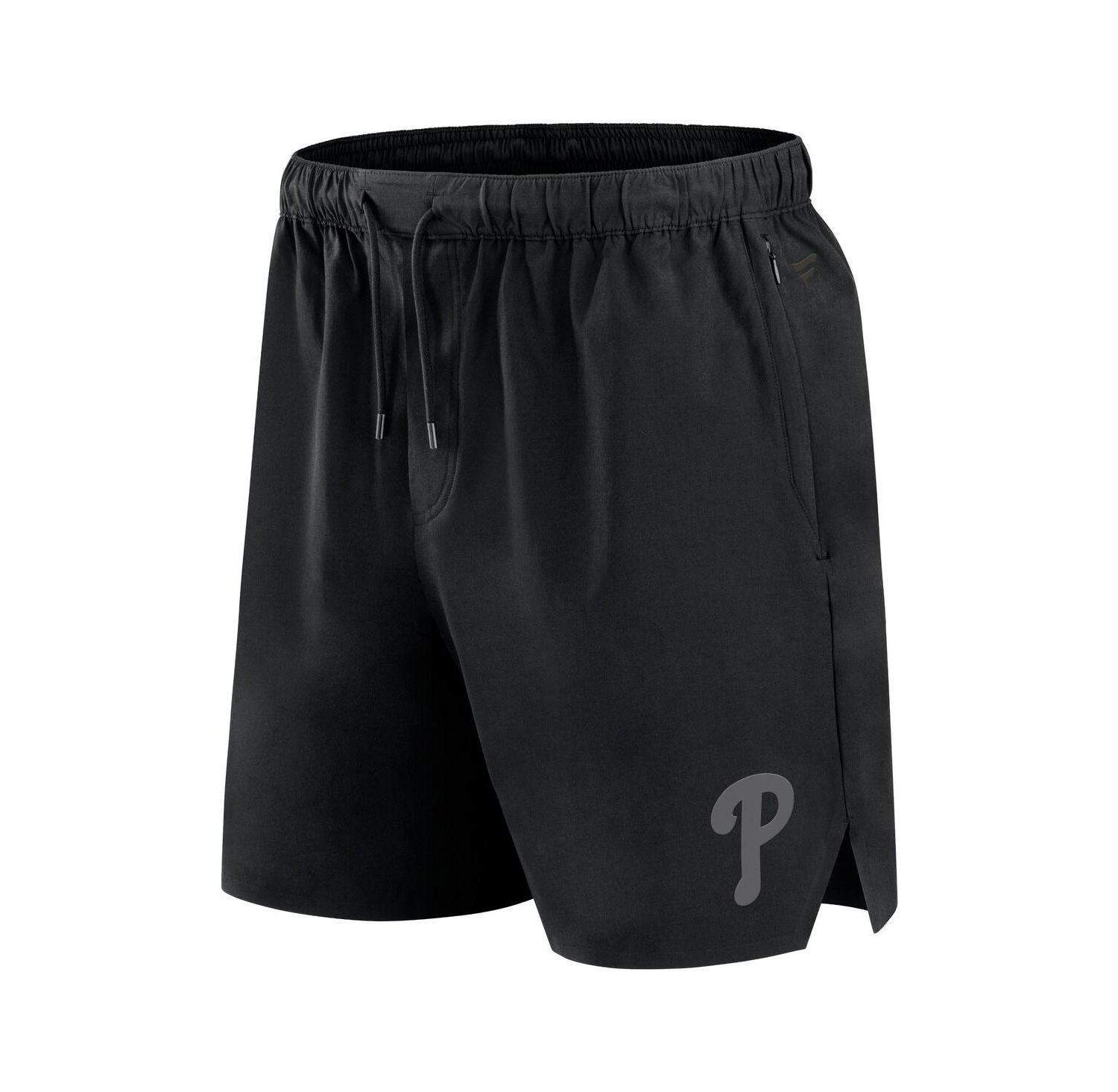 Men's Black Philadelphia Phillies Front Office Woven Shorts