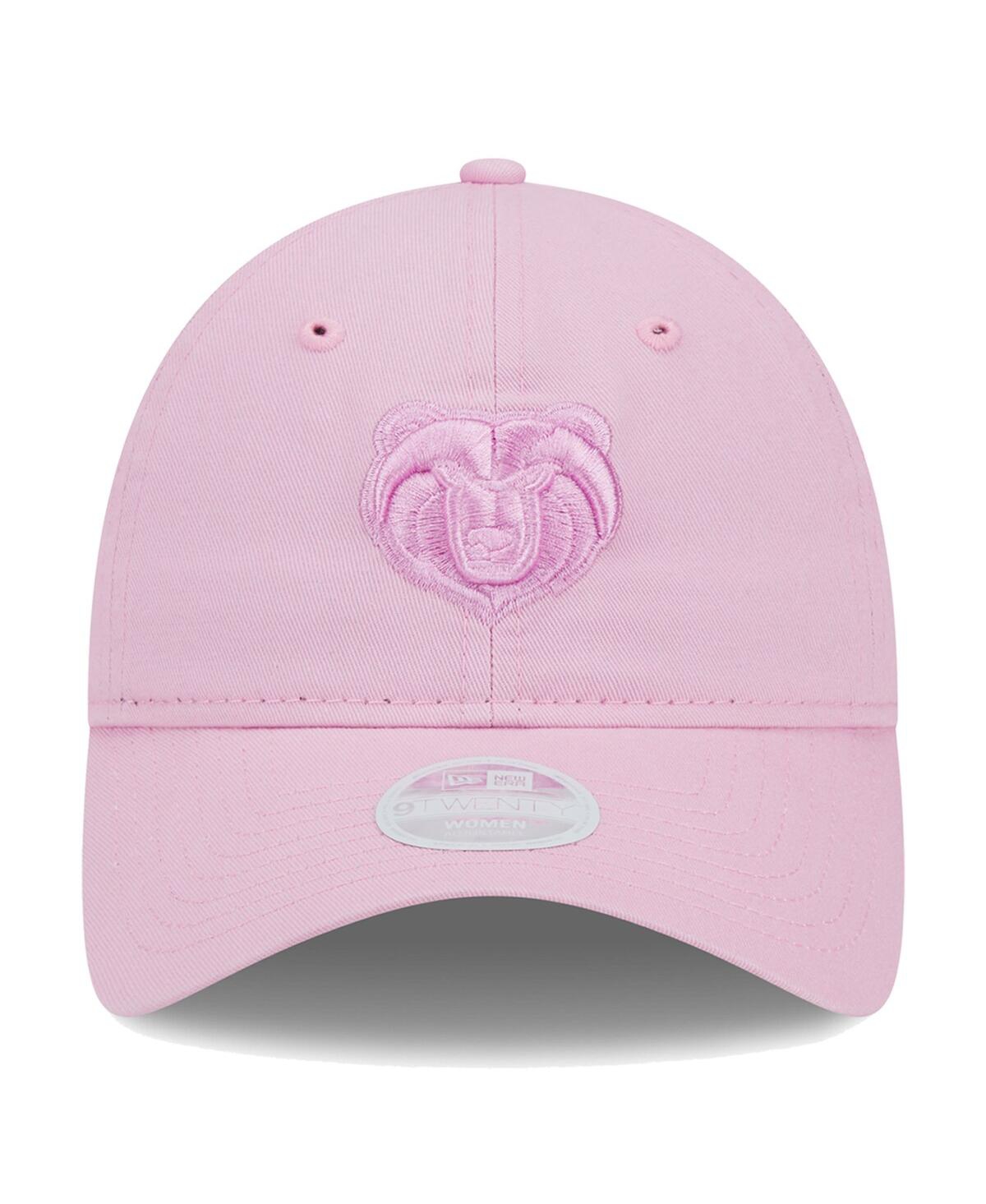 New Era Women'sMemphis Grizzlies Colorpack Tonal 9TWENTY Adjustable Hat - Pink