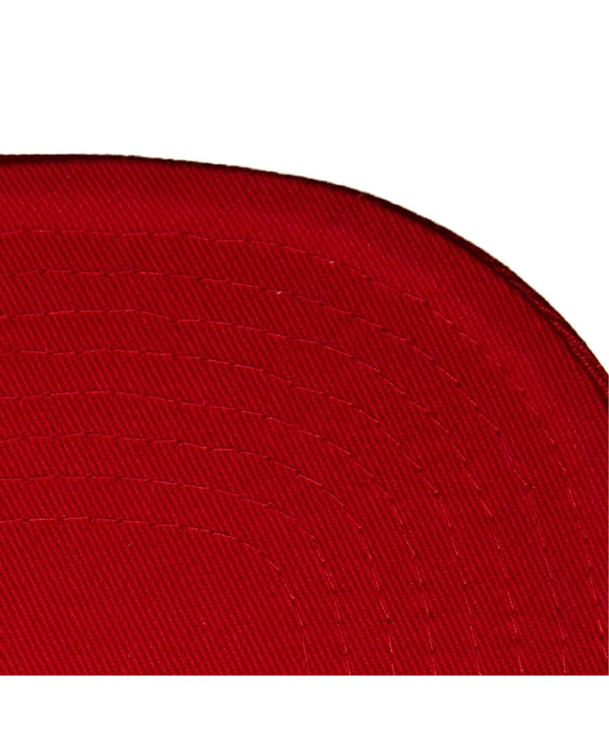 Mitchell & Ness Men's Cream Atlanta Braves Cooperstown Collection Speed Zone Snapback Hat In Cream