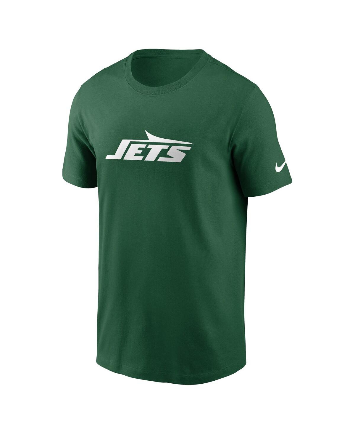 Nike Green New York Jets Primetime Legend Wordmark Performance T-shirt In Green