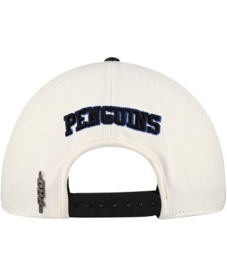 Men's Cream Pittsburgh Penguins Retro Classic Logo Snapback Hat