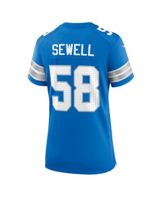 Women's Penei Sewell Detroit Lions 2nd Alternate Game Jersey
