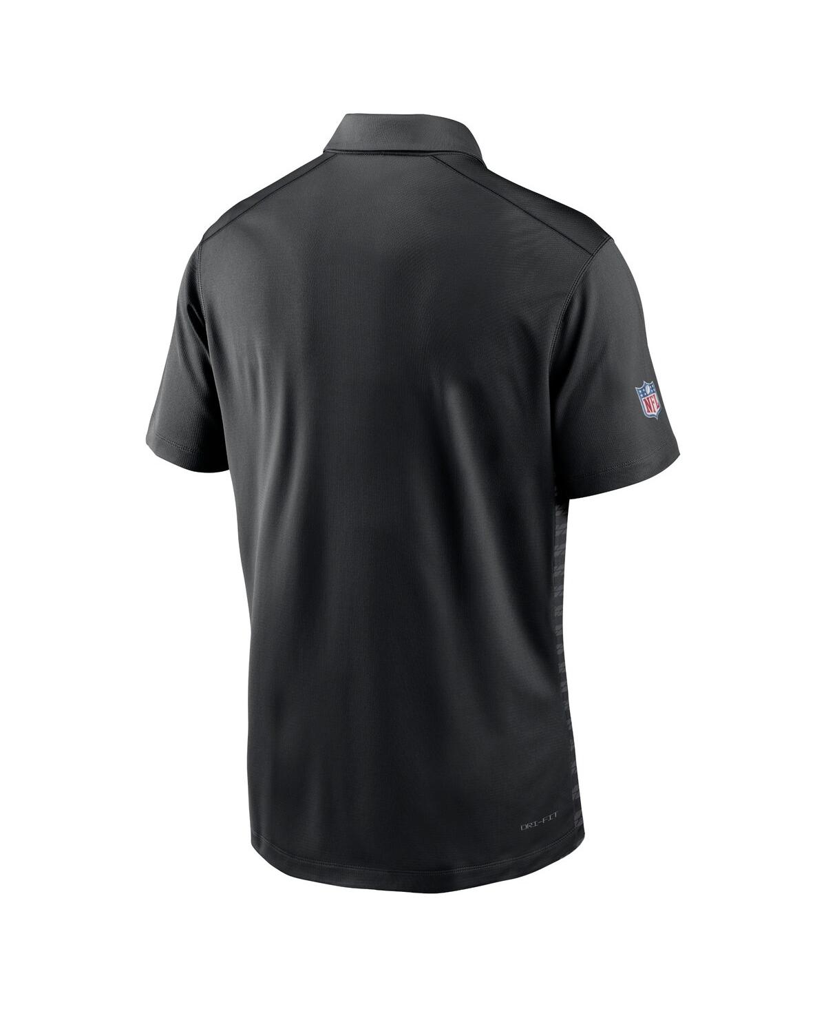 Nike Men'sCarolina Panthers 2024 Sideline Victory Performance Polo - Black